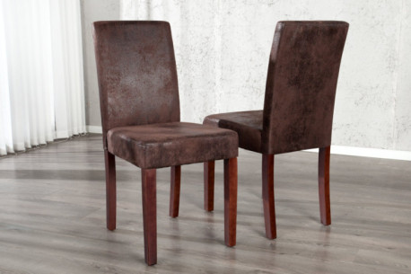 VINTAGE KAFFEBRUN MIKROFIBER