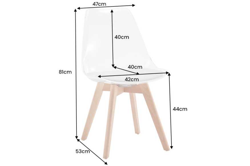  TRANSPARENT VIT KONSTLÄDER