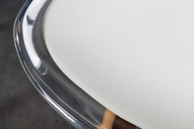  TRANSPARENT VIT KONSTLÄDER