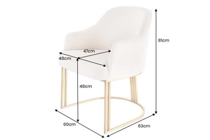  BEIGE CORD MED ARMSTÖD