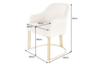  BEIGE CORD MED ARMSTÖD