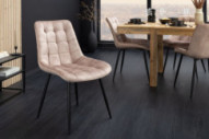 SAMMET CHAMPAGNE GREIGE & SVARTA METALLBEN