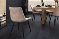 SAMMET CHAMPAGNE GREIGE & SVARTA METALLBEN