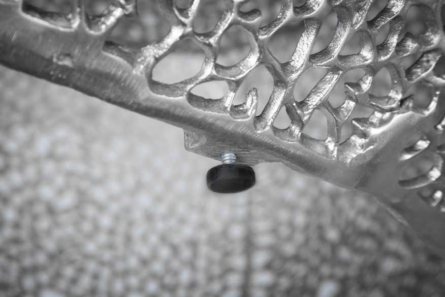  HANDGJORDT METALL I SILVER