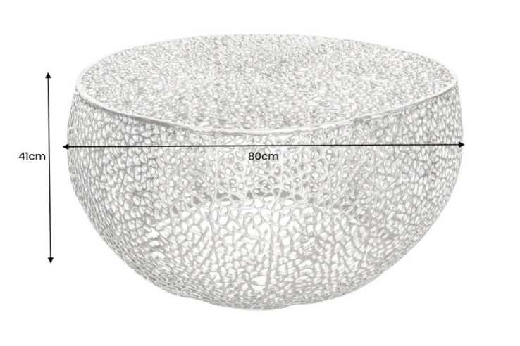  HANDGJORDT METALL I SILVER