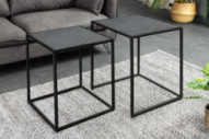  SVART MARMORLOOK & METALL