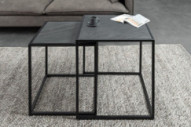  SVART MARMORLOOK & METALL
