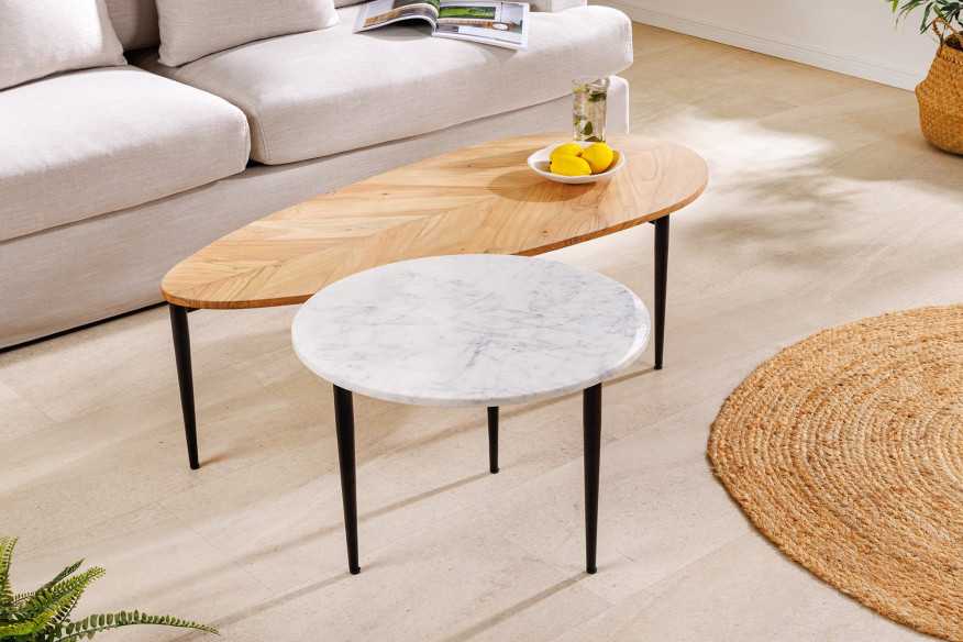  AKACIATRÄ & VIT MARMOR