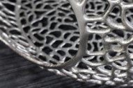  HÄRDAT SVART GLAS & SILVERFOT