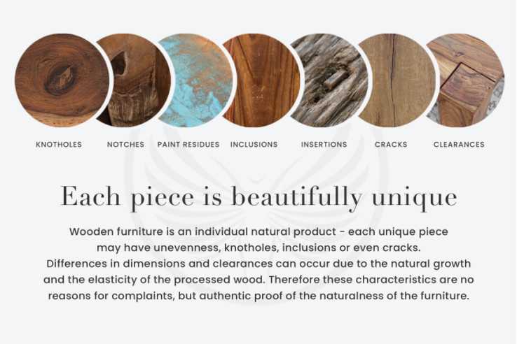  MASSIV AKACIATRÄ & METALL