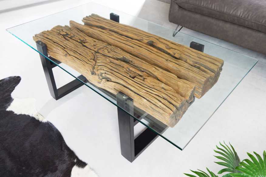  ÅTERVUNNEN TEAK & GLAS