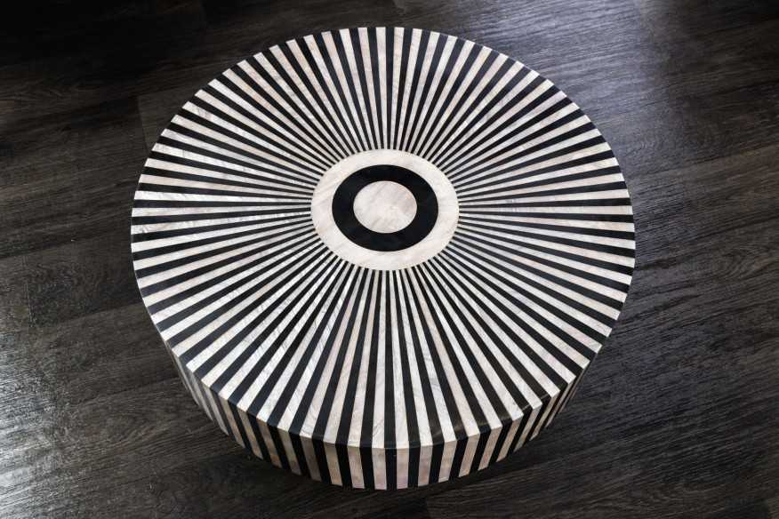  SVARTVIT BONE INLAY