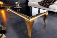 OPALGLAS SVART/GULD