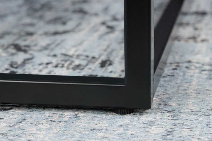  VIT MARMORLOOK & SVART METALL
