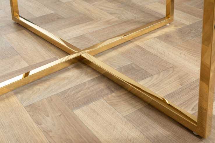  VIT MARMORLOOK & GULDFÄRGAD METALL