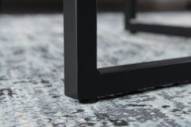  MARMORLOOK VITT GLAS & SVARTA BEN