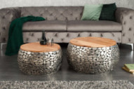  SILVERFÄRGAD STENMOSAik & MANGO