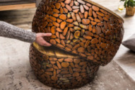  MANGOTRÄ OCH KOPPARMOSAik