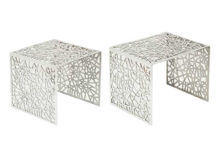  2-DELAT I SILVERFÄRGAD ALUMINIUM