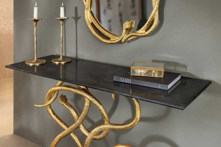  SVART MARMOR & GULDRAM