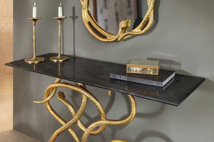  SVART MARMOR & GULDRAM