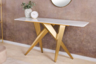 VIT MARMOR KERAMIK & CHAMPAGNEGULD