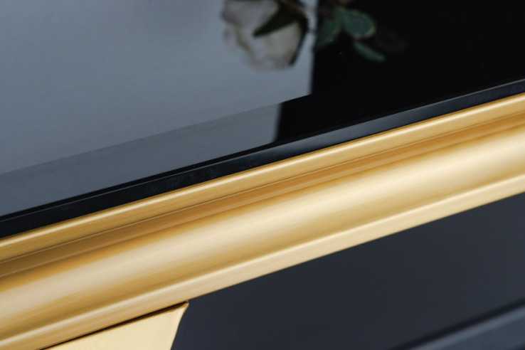  SVART OPALGLAS & GULD