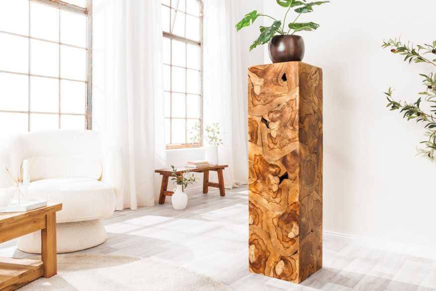 TEAK NATURBRUN