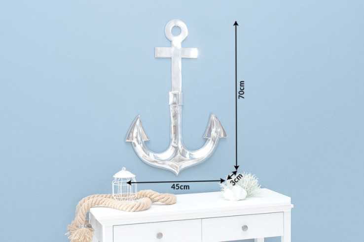  ANKARE I SILVERFÄRGAD ALUMINIUM