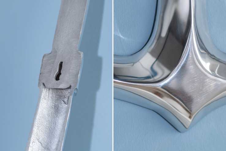  ANKARE I SILVERFÄRGAD ALUMINIUM