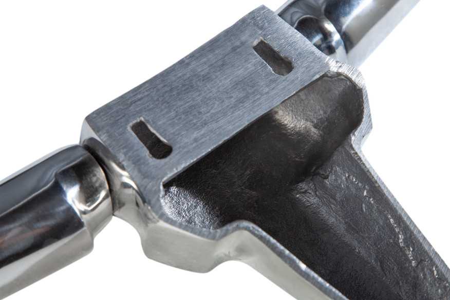  ALUMINIUM HORN I SILVER