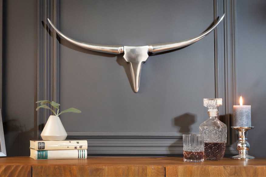 ALUMINIUM HORN I SILVER