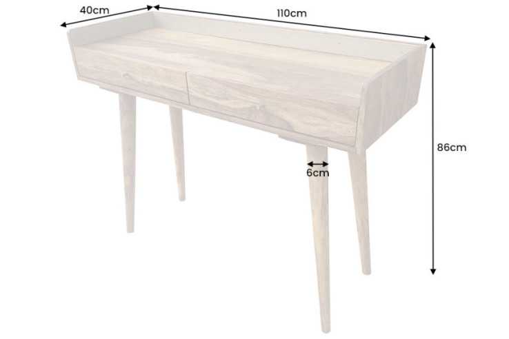 POLARIS - 110CM SKRIVBORD