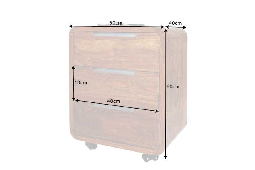 POLLUX - 50CM MOBIL KONTORSHURT