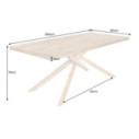 ORION - 200CM MATBORD