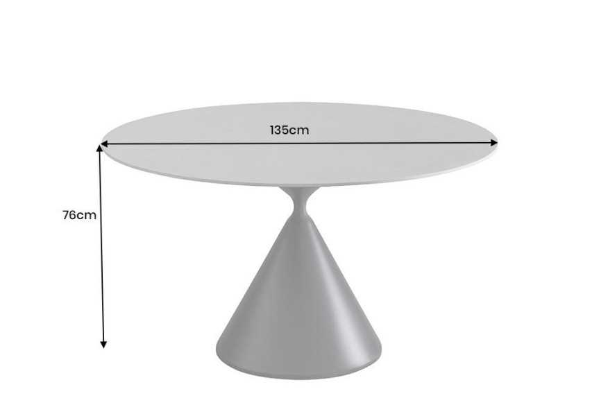 ORION - 135CM RUNDT MATBORD