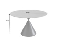 ORION - 135CM RUNDT MATBORD