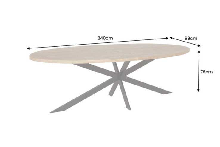 GALAXIA - 240CM MATBORD