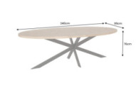 GALAXIA - 240CM MATBORD