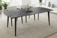 KERAMIK ANTRACIT MARMOR & SVART METALL