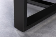  MASSIV TEAK & METALLUNDERREDE