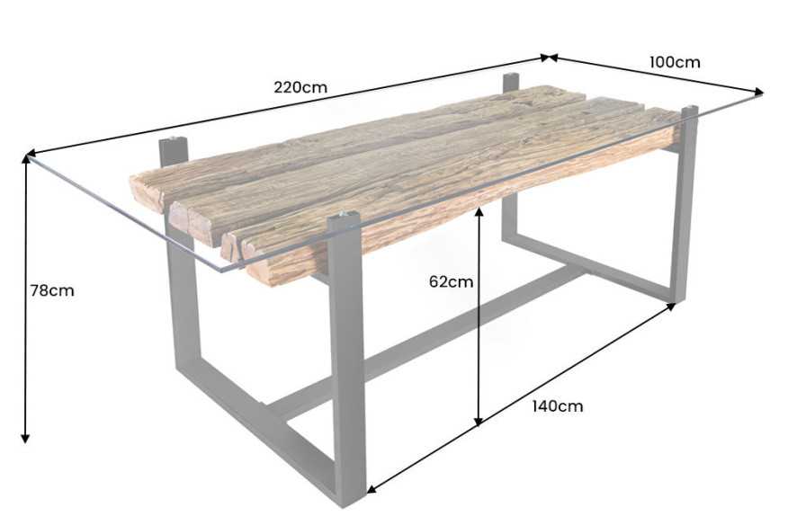 ORION - 220CM MATBORD