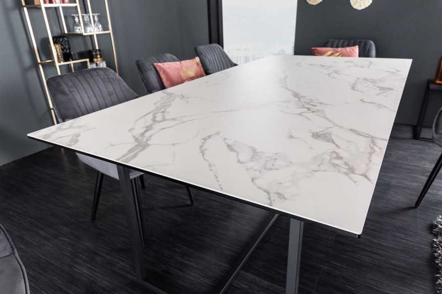  VIT MARMORLOOK KERAMIK OCH GLAS