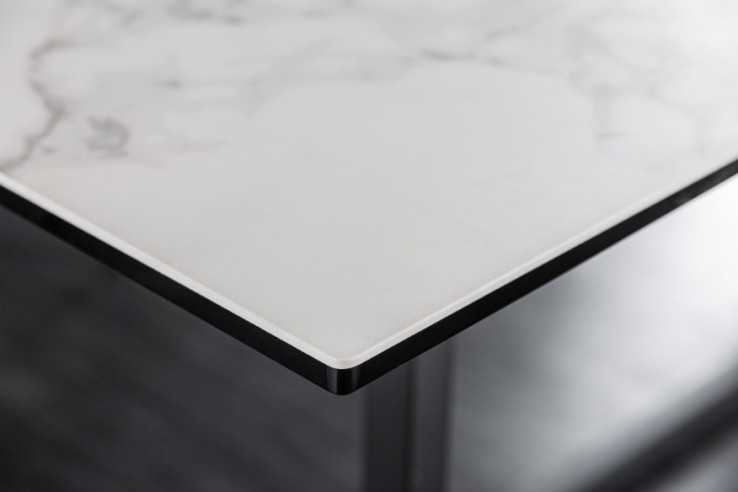  VIT MARMORLOOK KERAMIK OCH GLAS