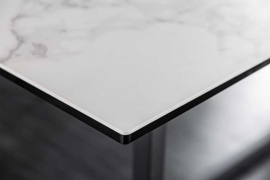  VIT MARMORLOOK KERAMIK OCH GLAS