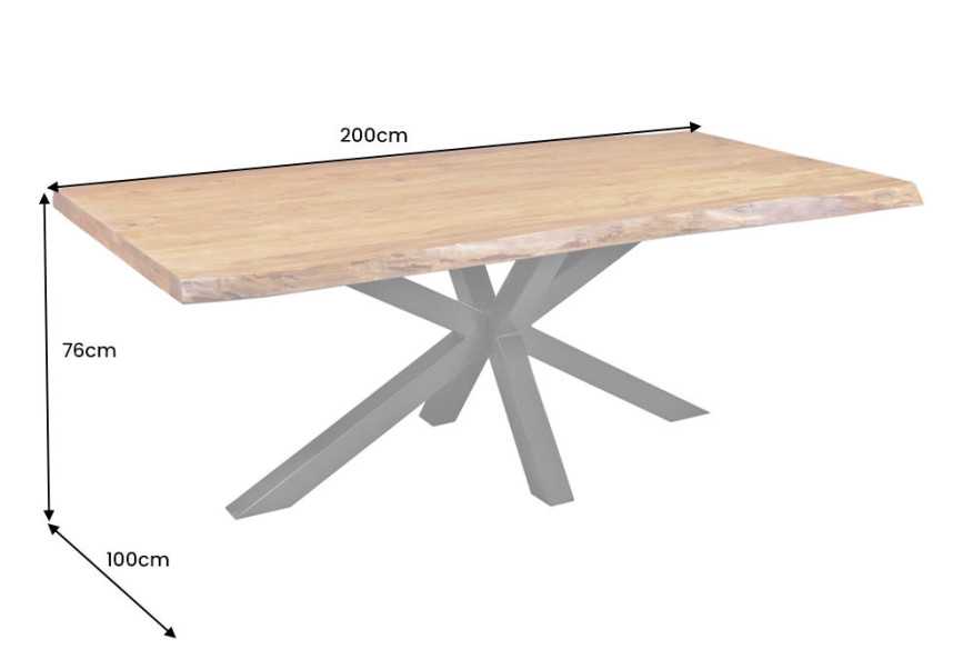  AKACIATRÄ & SVART METALL