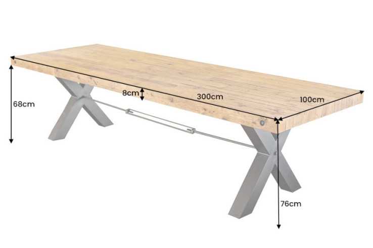 THORNA - 300CM MATBORD
