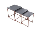 TRIO - SET MED 3ST SIDOBORD I KOPPAR