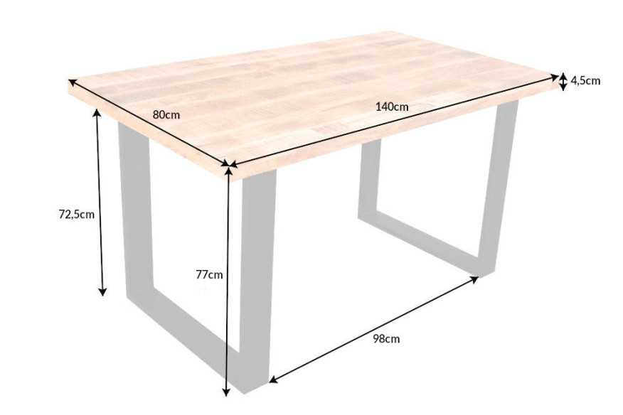 POLARIS - 140CM MATBORD