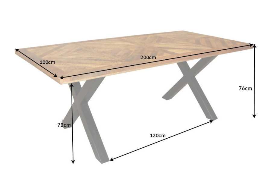 PEGASUS - 200CM MATBORD
